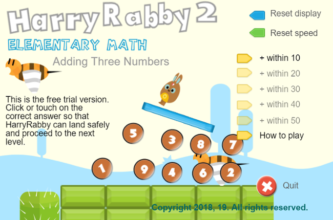 HarryRabby Elementary Math - Multiplication FREE Edition Image