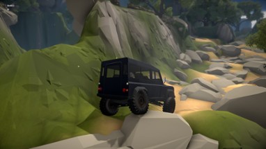 Offroad Horizons: Arcade Rock Crawling Image