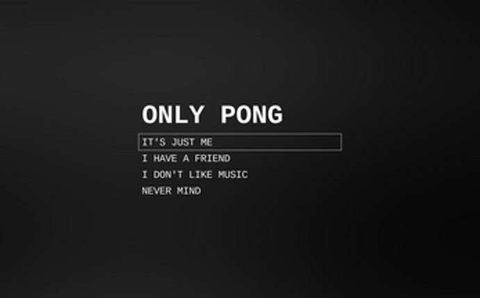 ONLY PONG Image