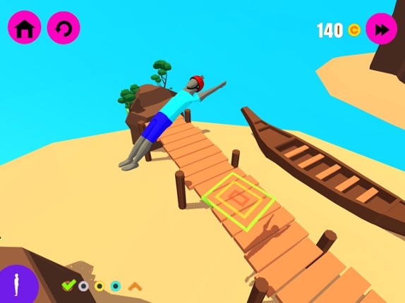 Poly Flipper - Flip & Dive 3D screenshot