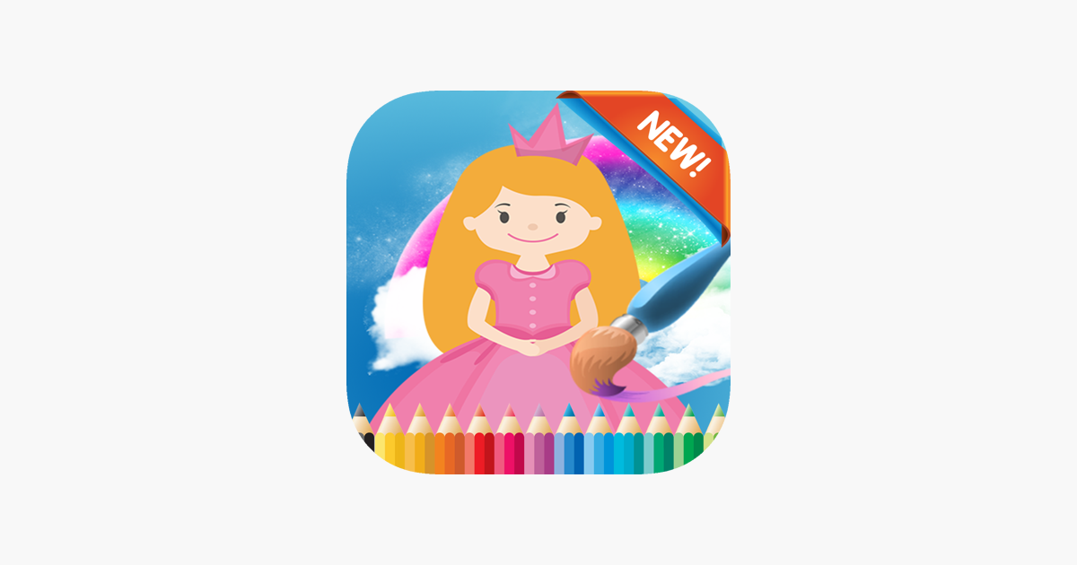 Games like Princess Cartoon Paint and Coloring Book Learning Skill - Fun Games Free For Kids