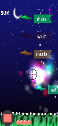 Rhyming Words Target Shooting screenshot