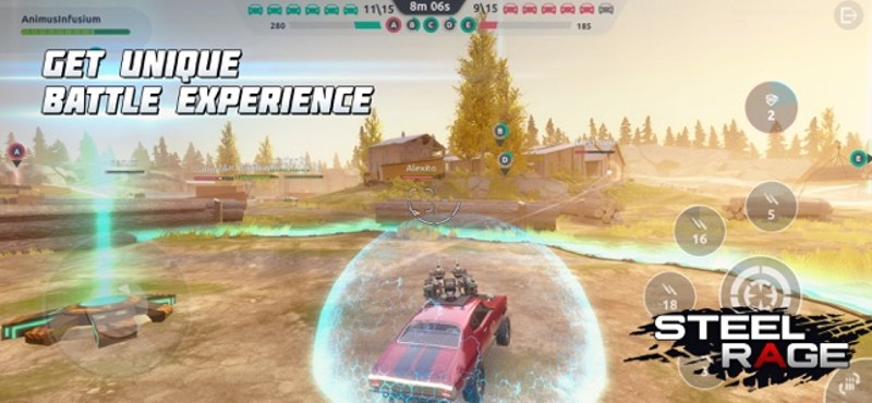 Steel Rage: Mech Cars PvP War screenshot