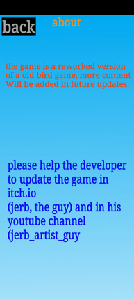 the bird game (reworked) screenshot
