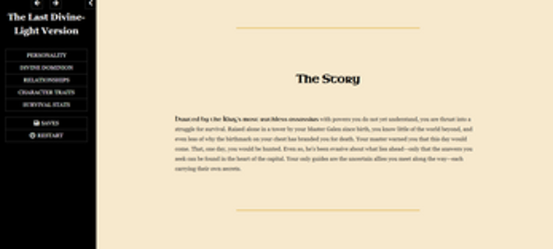 The Last Divine Image