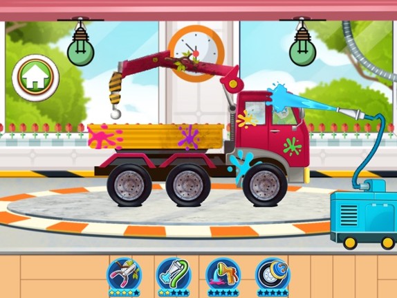 Truck &amp; Car Wash Salon Game screenshot