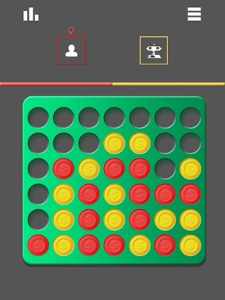 4 in a Row Multiplayer Online - 2 player free deluxe board game play with friends Image