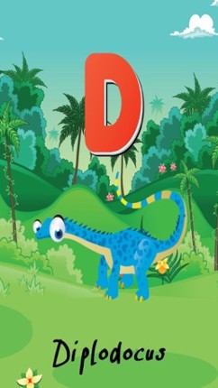 ABC Dinosaurs World Flashcards For Kids! Image