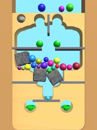 Dig Sand Color Ball screenshot