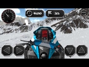 Drive Snowmobile 3D Simulator Image