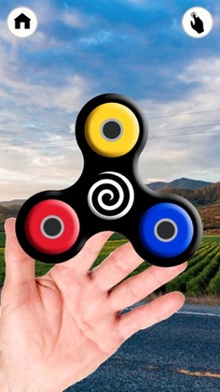 Fidget hand spinner simulator – 3d wheel toy game screenshot