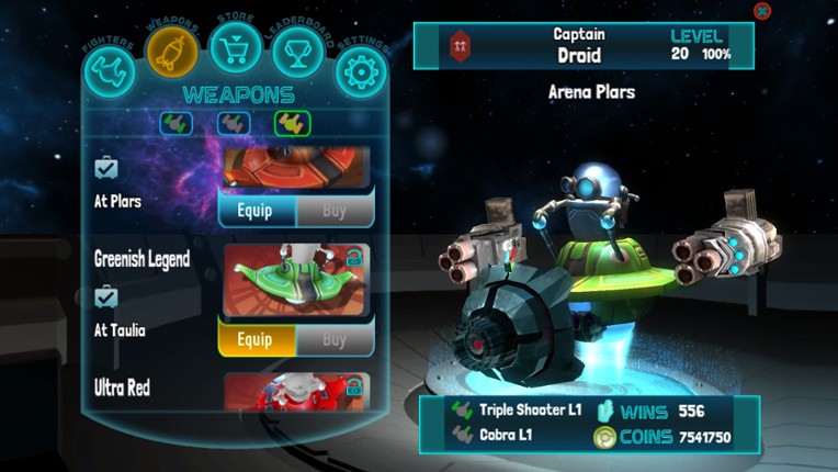 Galaxy Combat Wargames screenshot