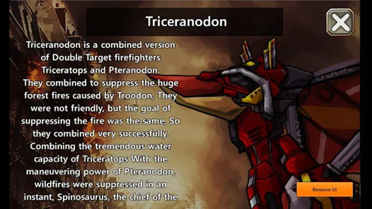 Dino Robot - Triceranodon Image