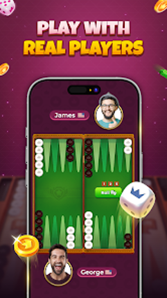 Backgammon Friends Online screenshot
