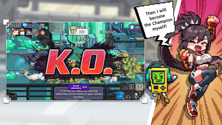 Isekai Fighting Girls:Idle RPG screenshot