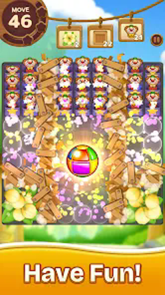 Candy Friends Forest : Match-3 screenshot