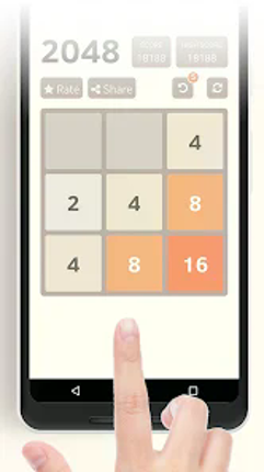 1024 Puzzle Numbers Game Image