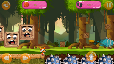 Mr. Fox: Running Zombie Game Image