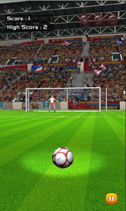 Penalty Flick : Football Goal Image