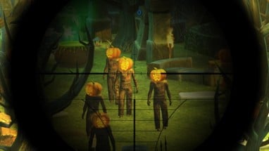 Halloween Carved Pumpkin Zombie Sniper 3D! Image