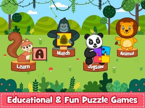 Kids Puzzle &amp; Toddler Games 2+ screenshot