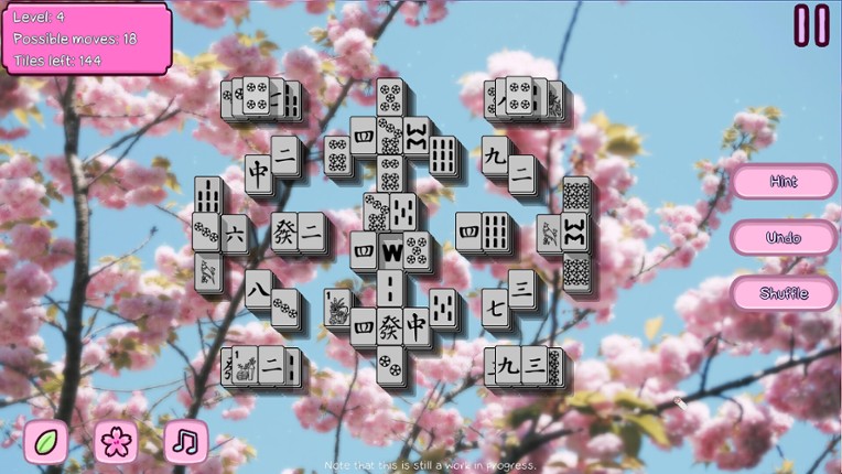 Lofi Mahjong screenshot