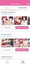 Love stories &amp; Otome Games LOG Image