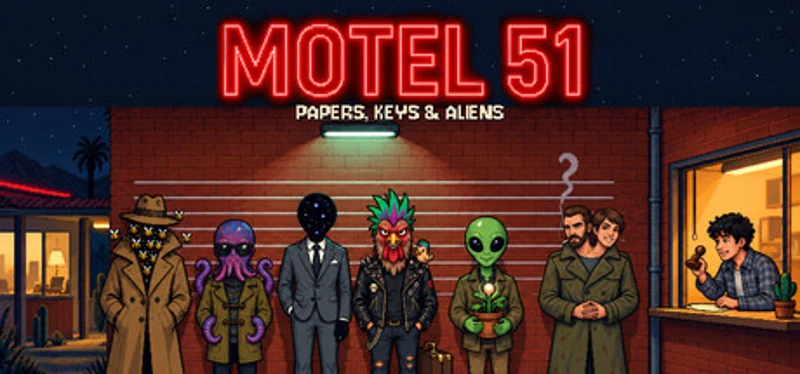 Motel 51: Papers, Keys & Aliens Image