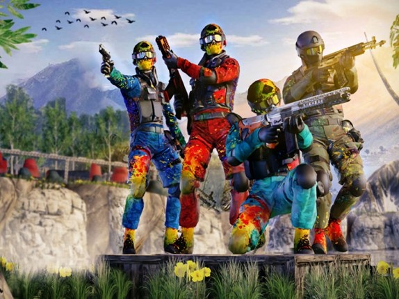 Paintball Shooting Battle Game screenshot