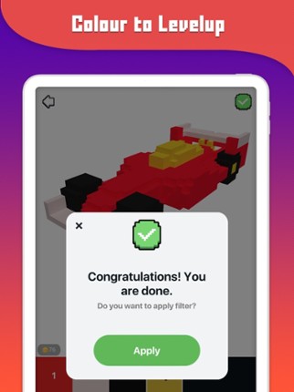 Pixel Puzzles: Color by Number Image