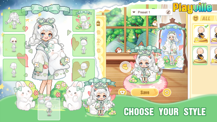 PlayVille screenshot