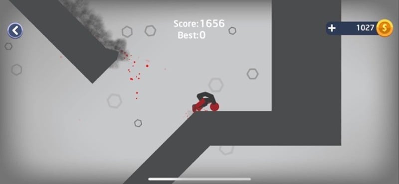 Stickman falling screenshot