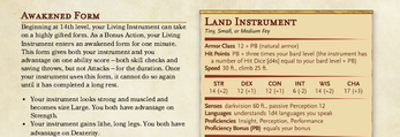 college of living instruments bard (5e) Image