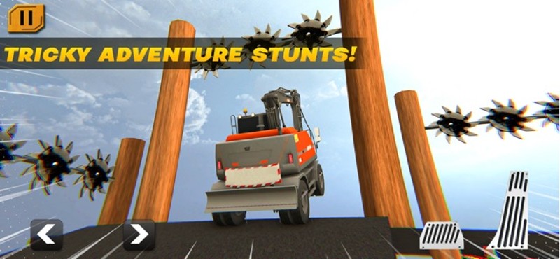 Construction Cargo Ramp Stunts screenshot
