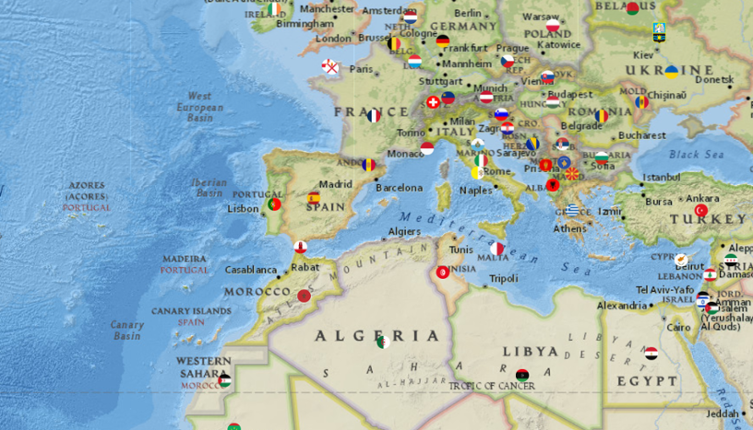 Countries Guesser Online Game Image