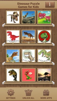 Dinosaur Puzzle Games for Kids screenshot