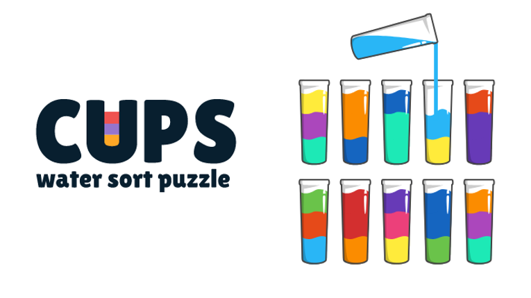 Cups - Water Sort Puzzle Game Cover