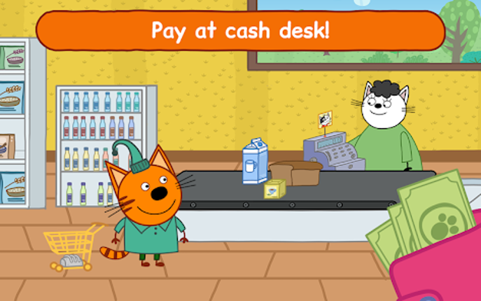 Kid-E-Cats: Kids Shopping Game screenshot