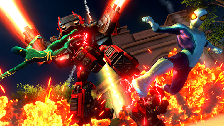 Flying Spider Fighter Sim Game screenshot