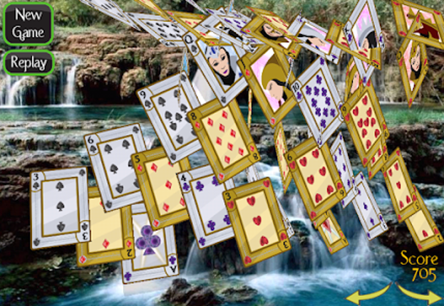 Solitaire 3D Classic Klondike+ screenshot