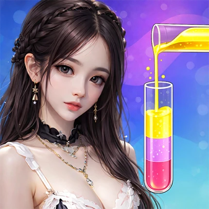 Liquid Romance: Sort Puzzle Image