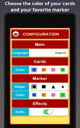 Bingo Cards screenshot