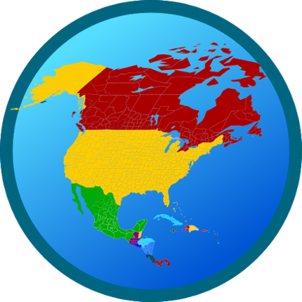 Map of North America Image