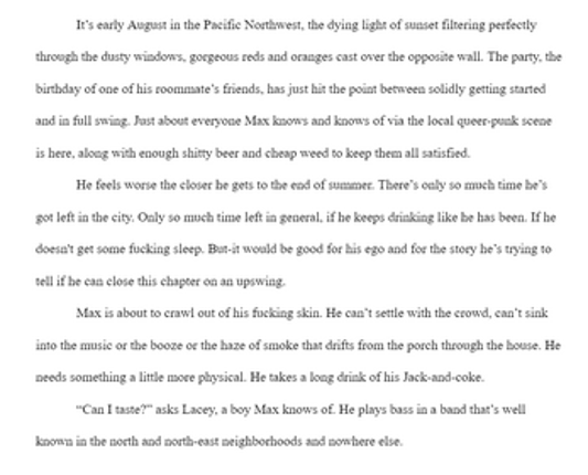 18+ nervous breakdown on two fingers: trans erotica screenshot