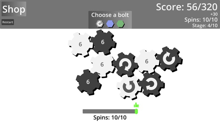 Gear Number Go Up screenshot