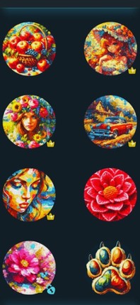 Glitty: color by glitter screenshot