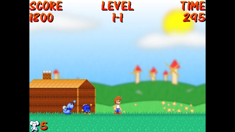 Mandew vs the Upside Down Machine screenshot