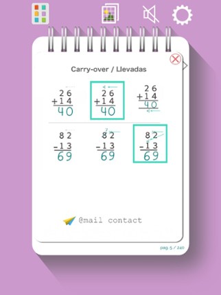 Math Loops Add &amp; Subtract Lite screenshot