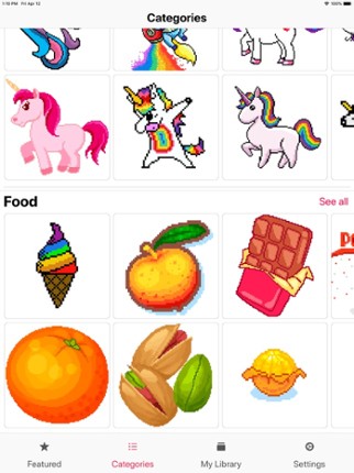 Multi Color by number screenshot