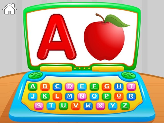 My First ABC Laptop Free - Learning Alphabet Letters Game for Toddlers and Preschool Kids Image